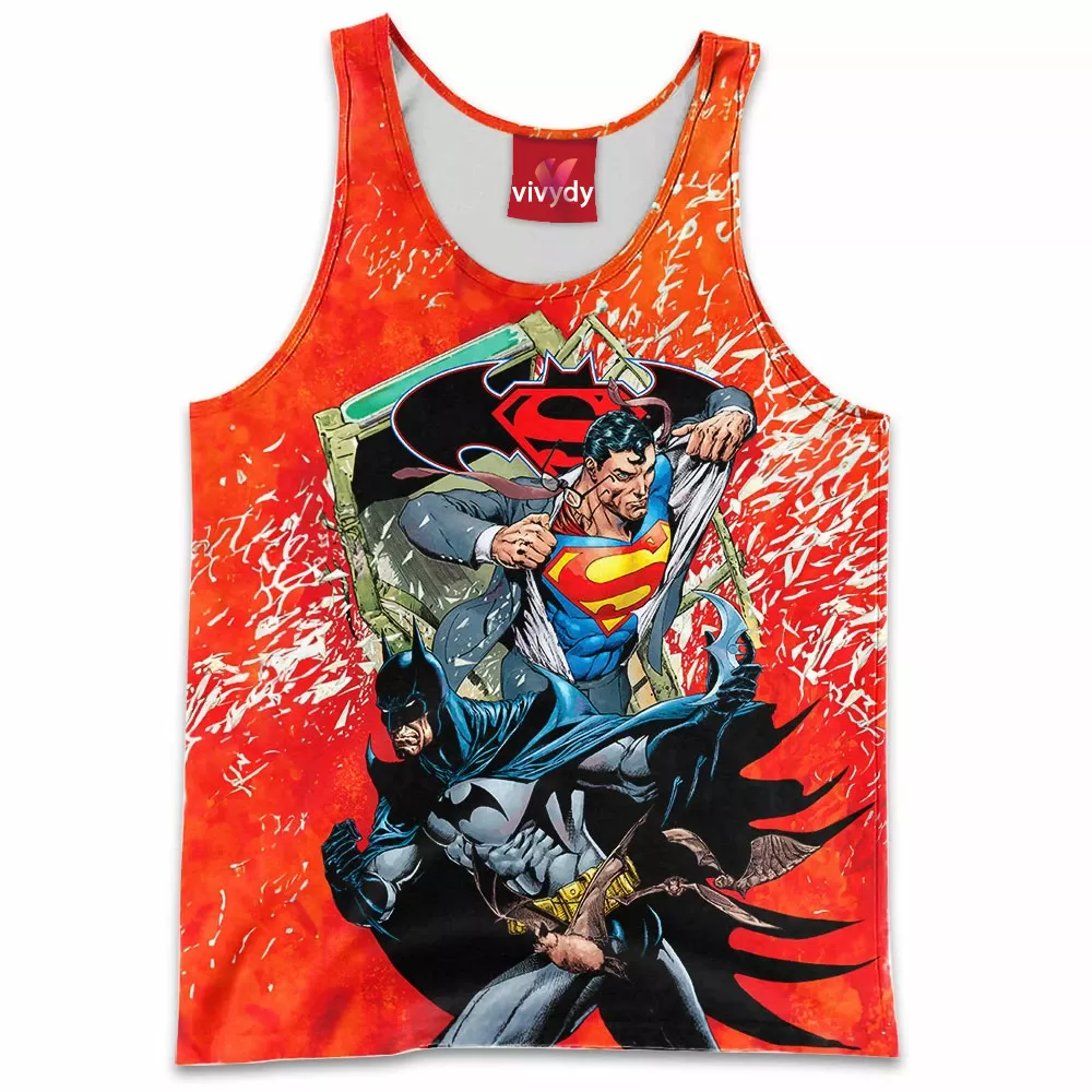 Superman Batman Tank Top