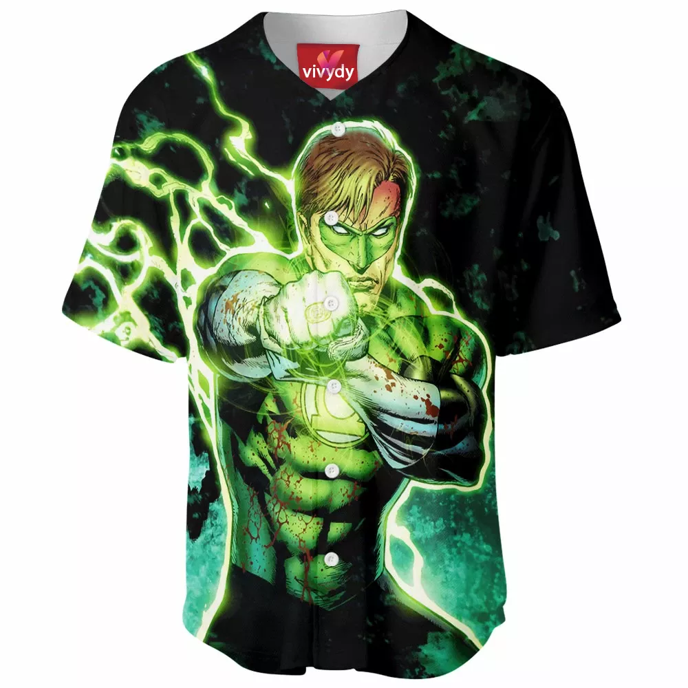 Green Lantern Baseball Jersey