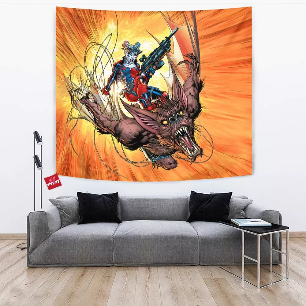 Harley Quinn Tapestry