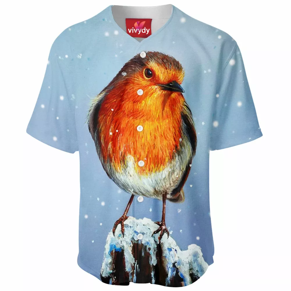 American Robin Baseball Jersey