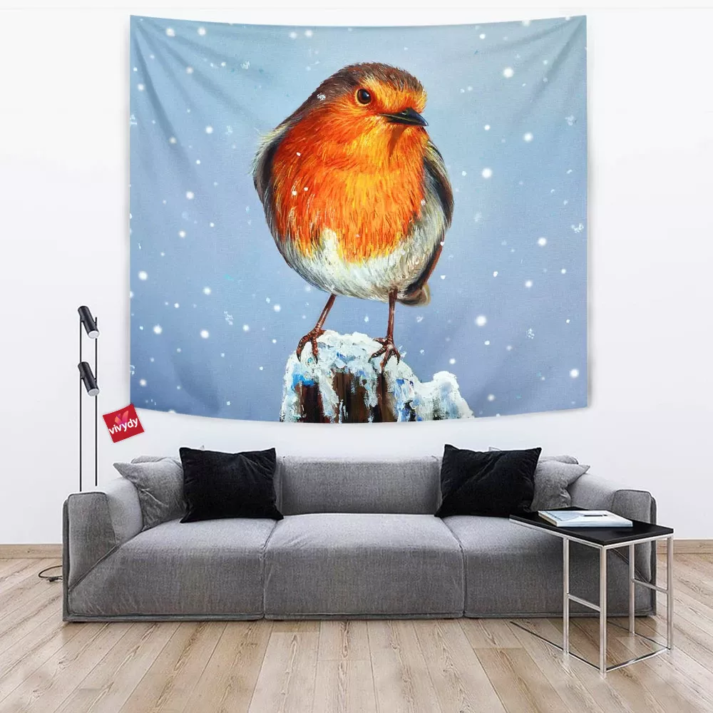 American Robin Tapestry