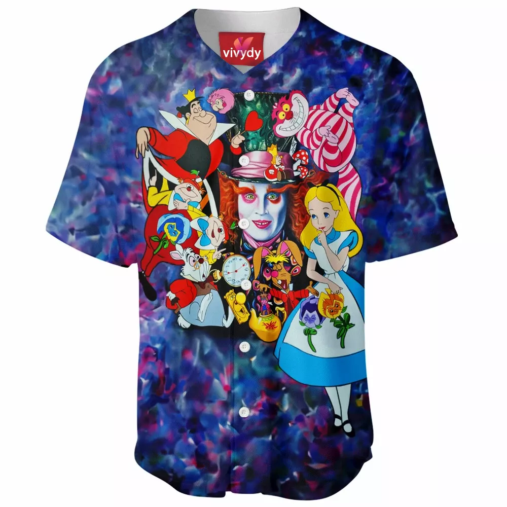 The Mad Hatter Baseball Jersey