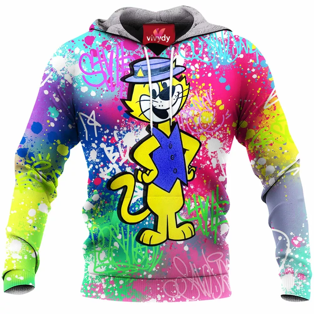 Top Cat,Meow Hoodie