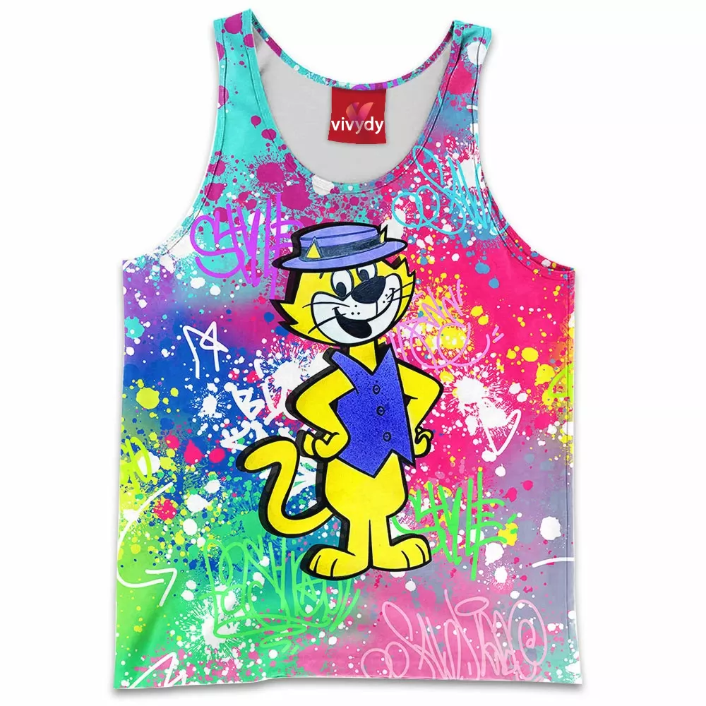 Top Cat,Meow Tank Top