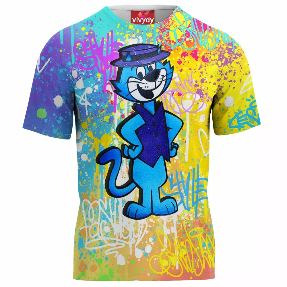 Top Cat,Meow T-Shirt