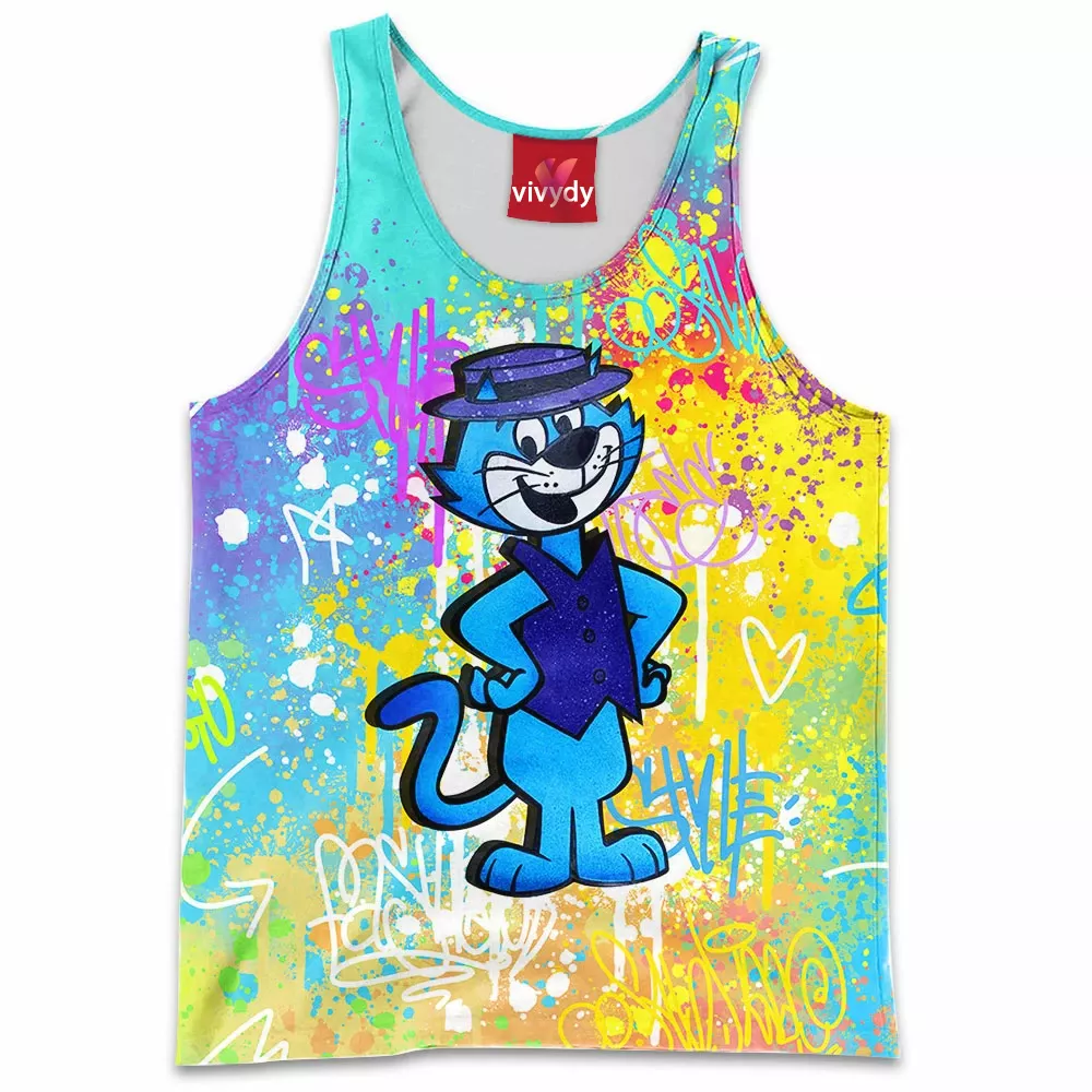 Top Cat,Meow Tank Top