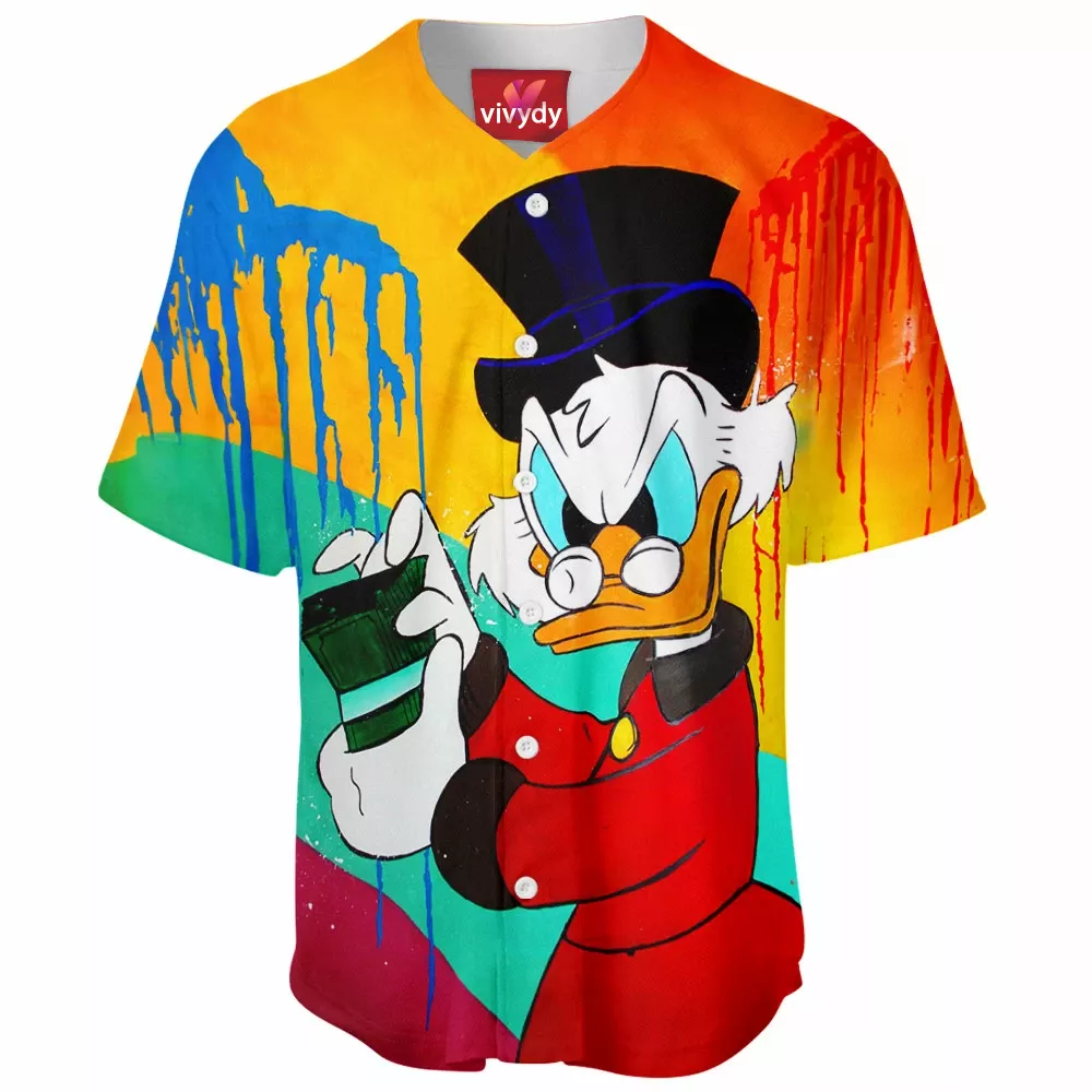 McDuck Scrooge Baseball Jersey