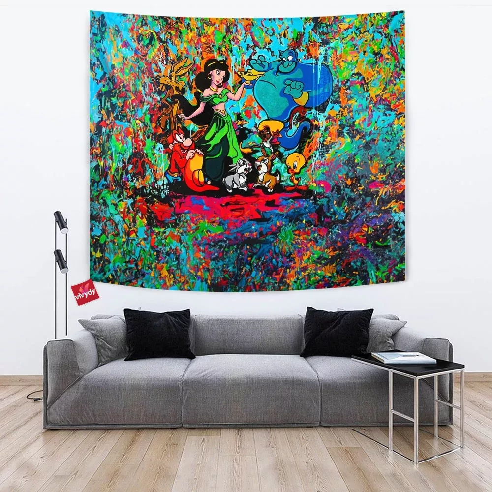 Animated Looney Tunes Tapestry