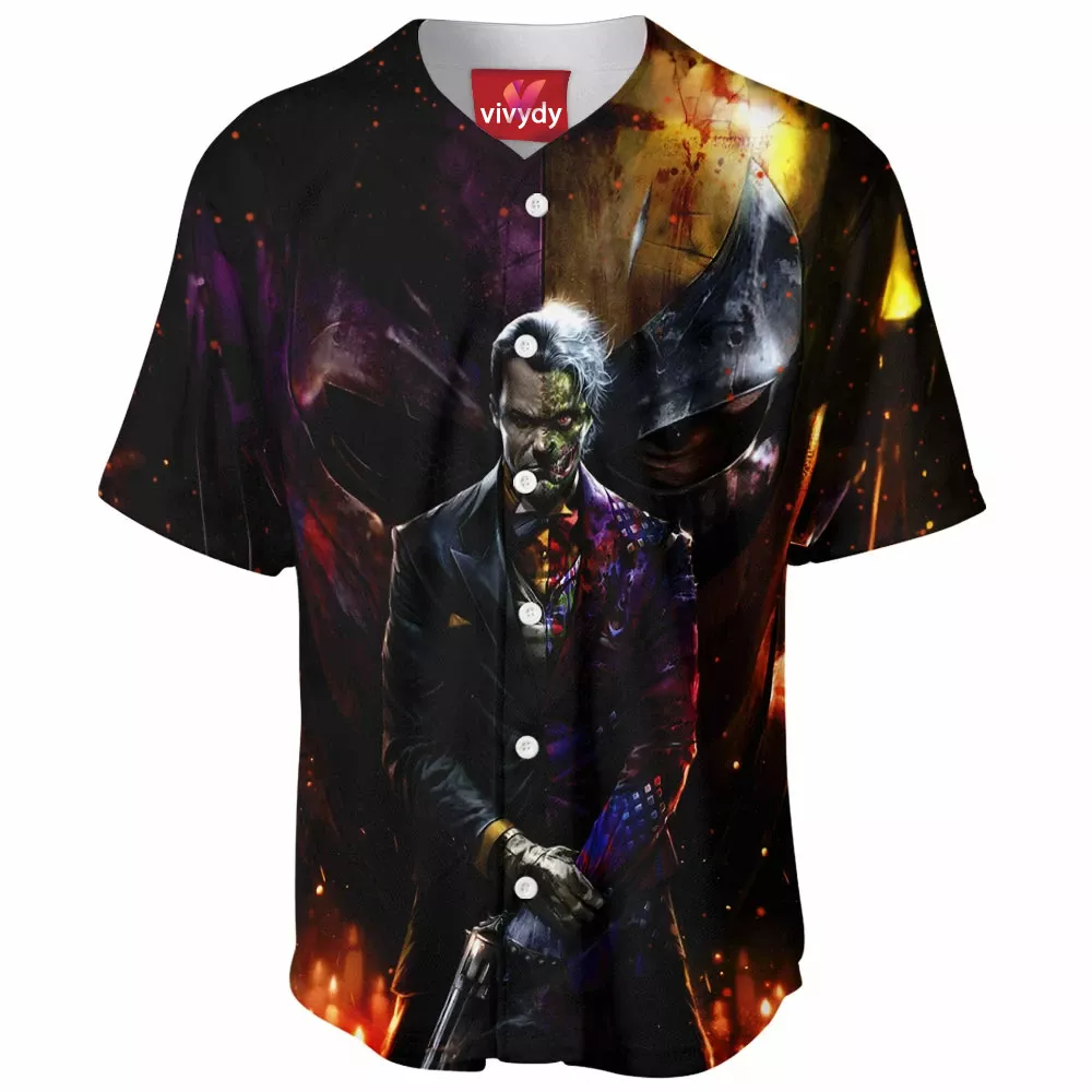 Harvey Dent Two-Face Baseball Jersey