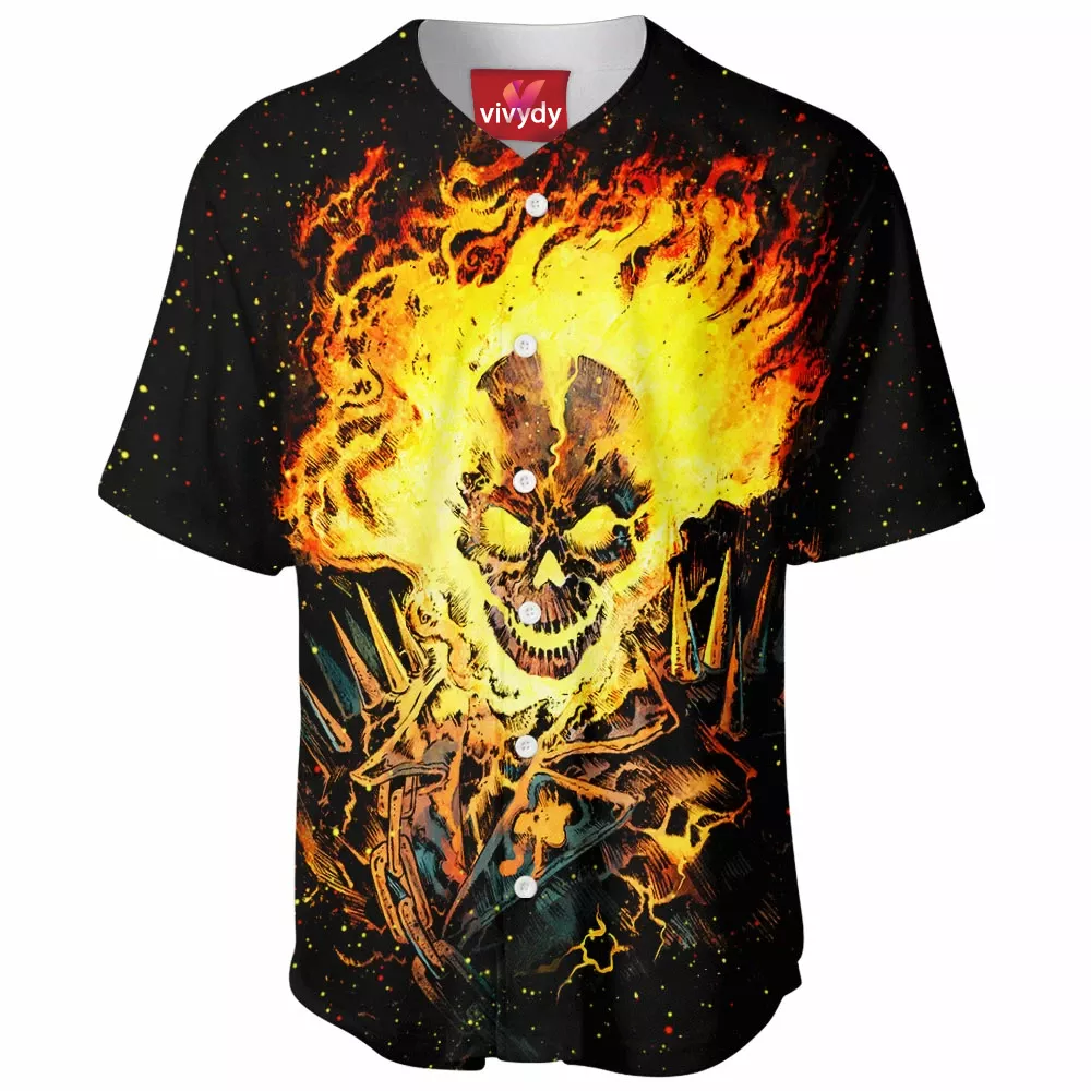 Ghost Rider Baseball Jersey