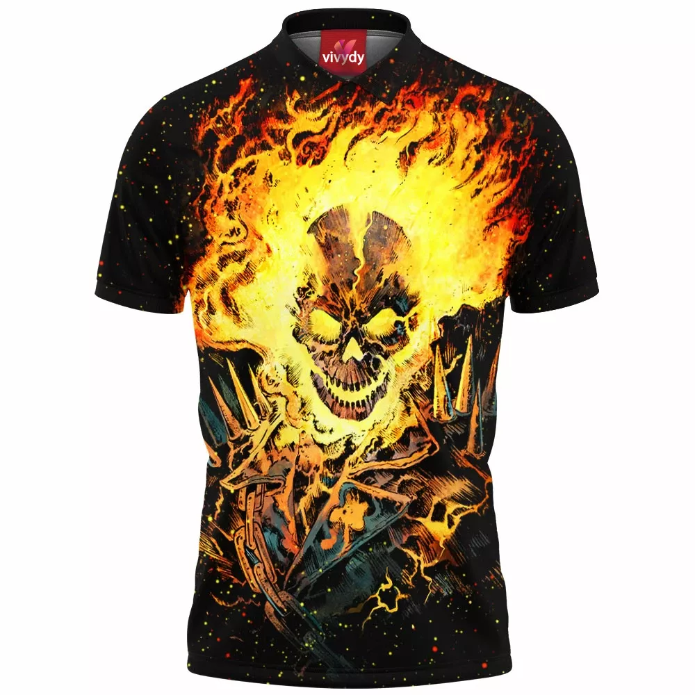 Ghost Rider Polo Shirt