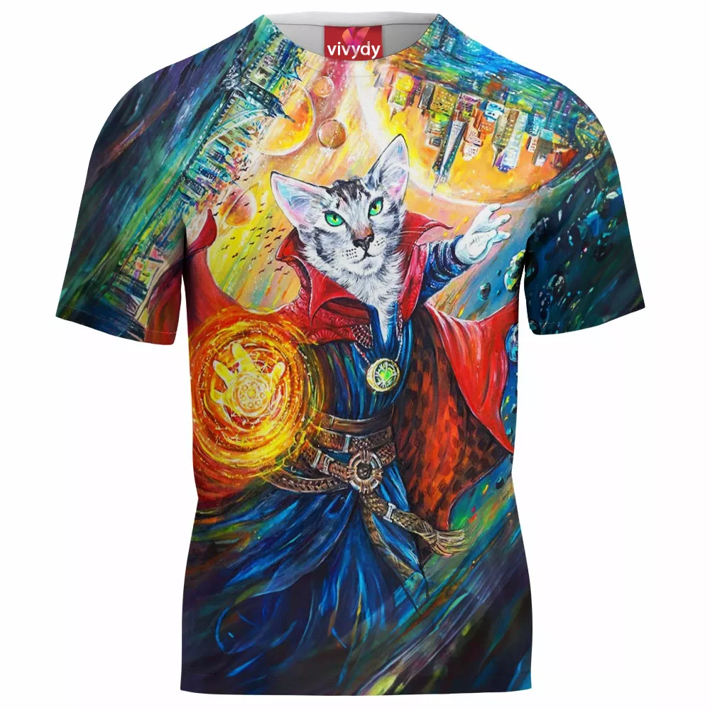 Doctor Stranger Cat T-Shirt