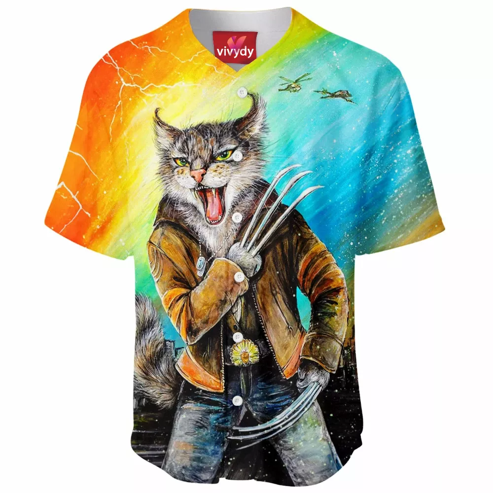 Wolverine Cat Baseball Jersey