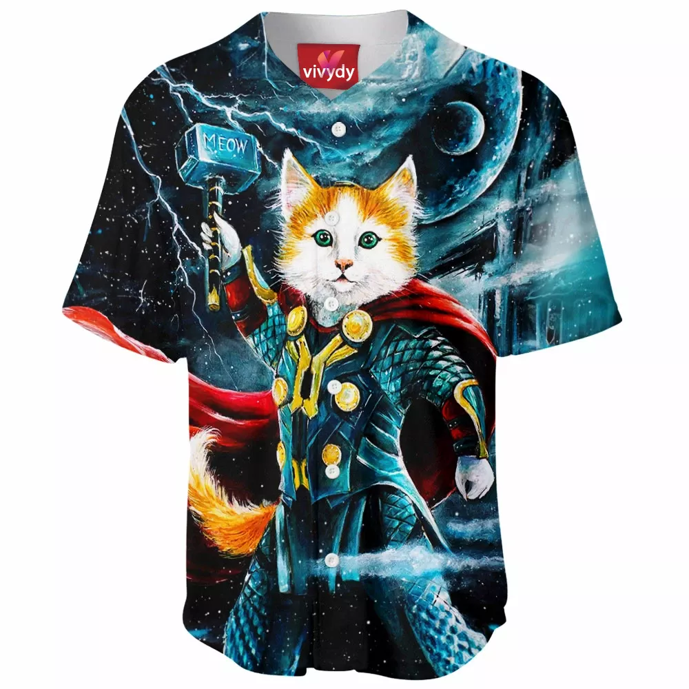 Thor Cat Baseball Jersey