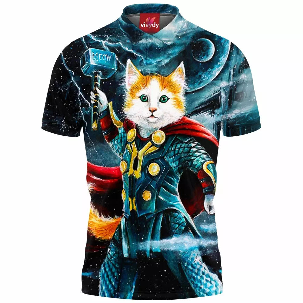 Thor Cat Polo Shirt