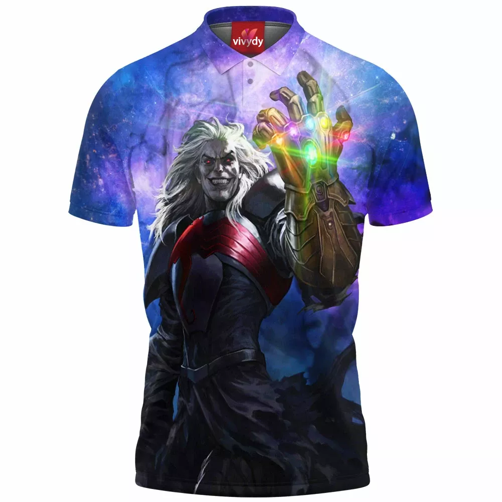 Knull Infinity Gauntlet Polo Shirt