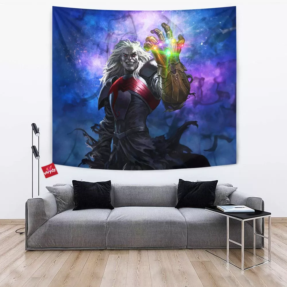 Knull Infinity Gauntlet Tapestry