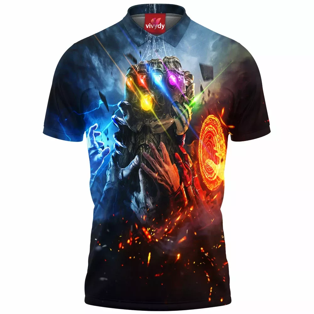 Infinity Gauntlet Polo Shirt