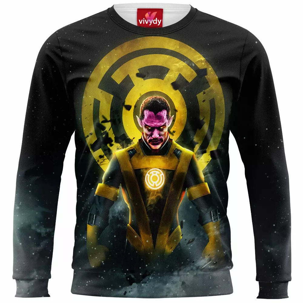 Yellow Lantern Sinestro Sweatshirt