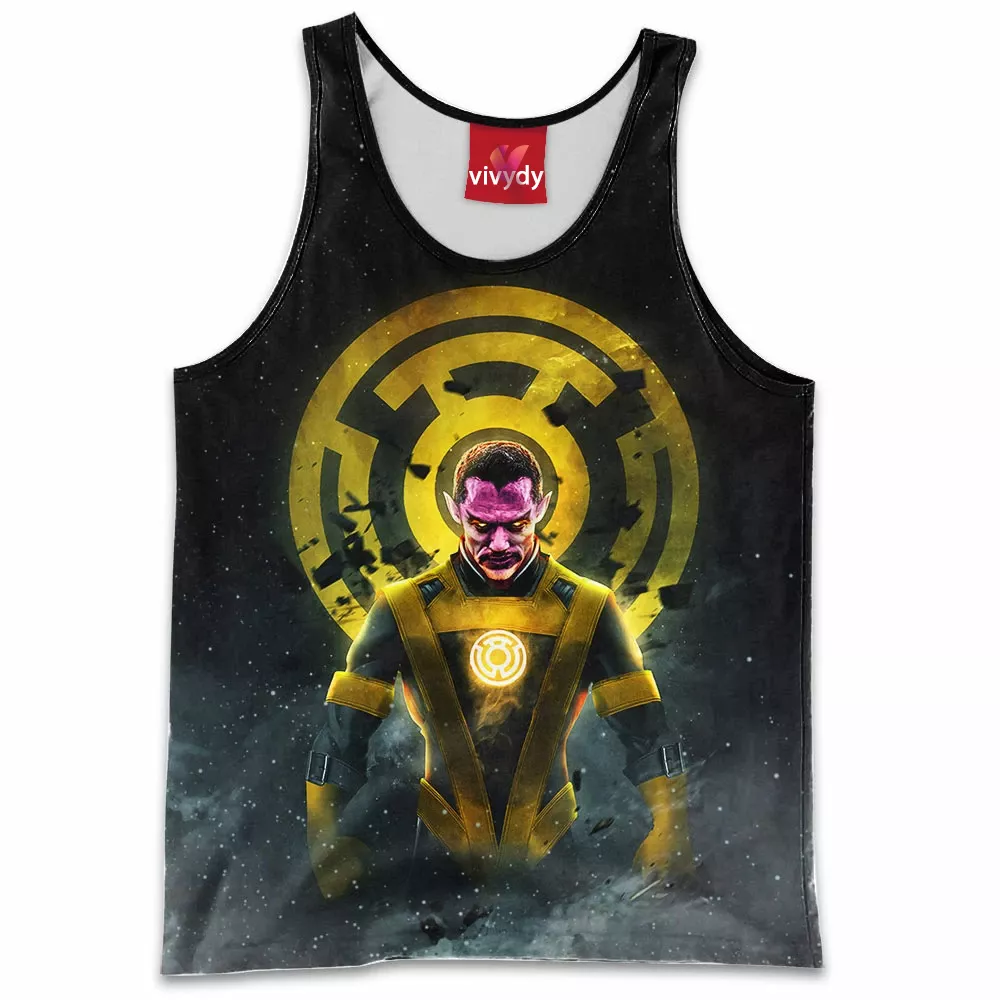 Yellow Lantern Sinestro Tank Top