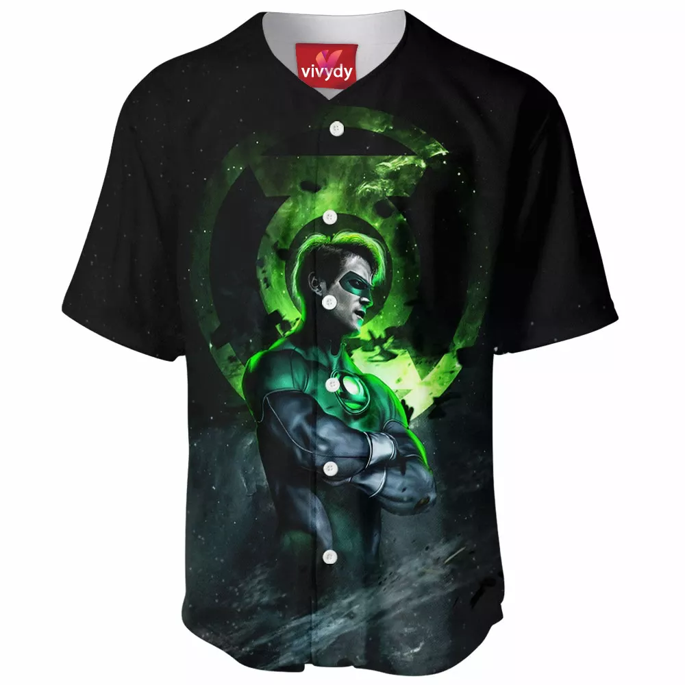 Green Lantern Baseball Jersey