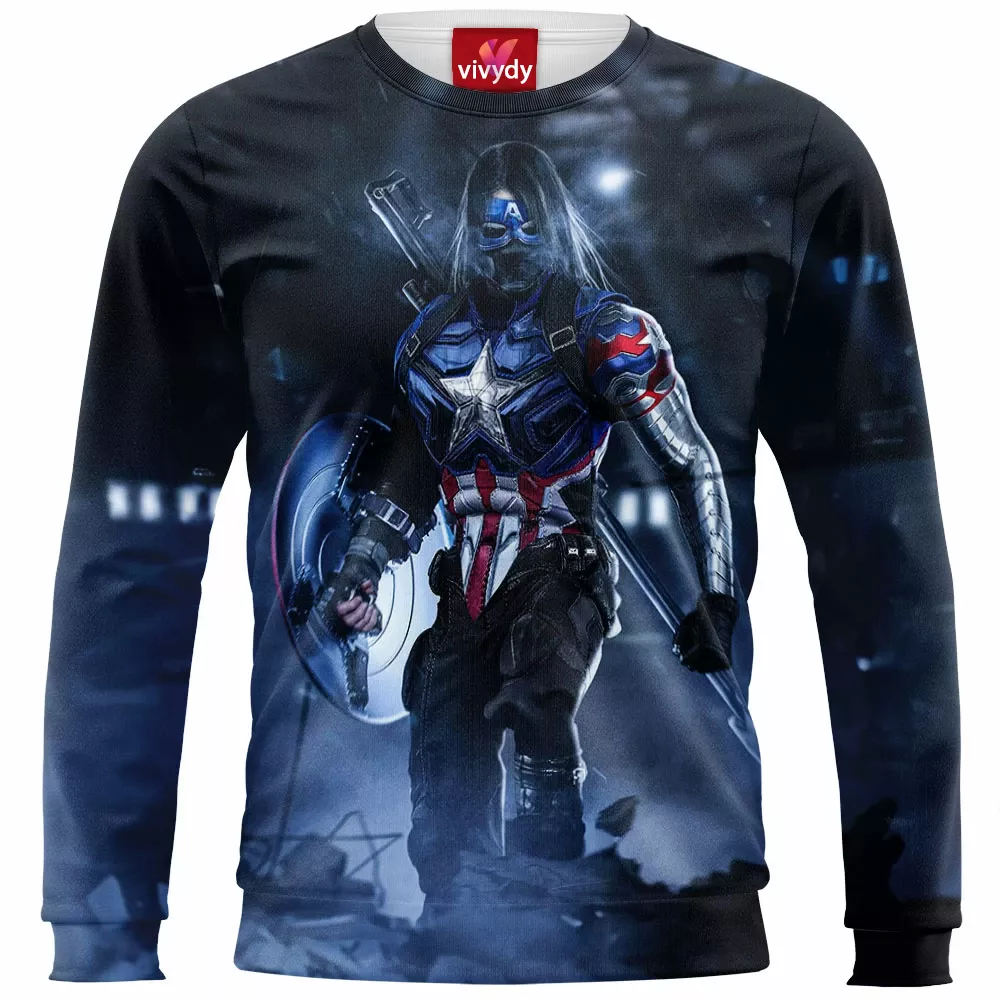 Winter Soldier x Captain America Sweatshirt