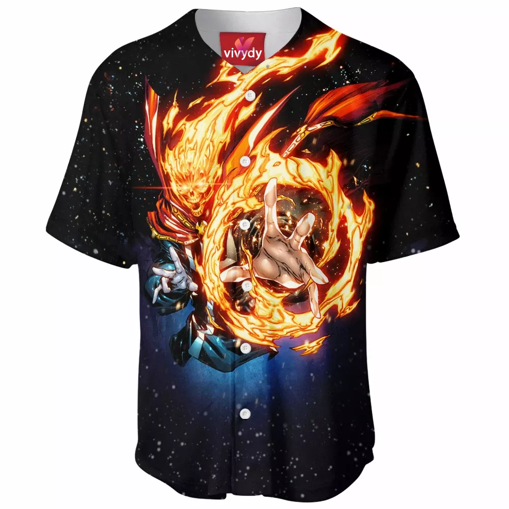 Doctor Stranger x Ghost Rider Baseball Jersey