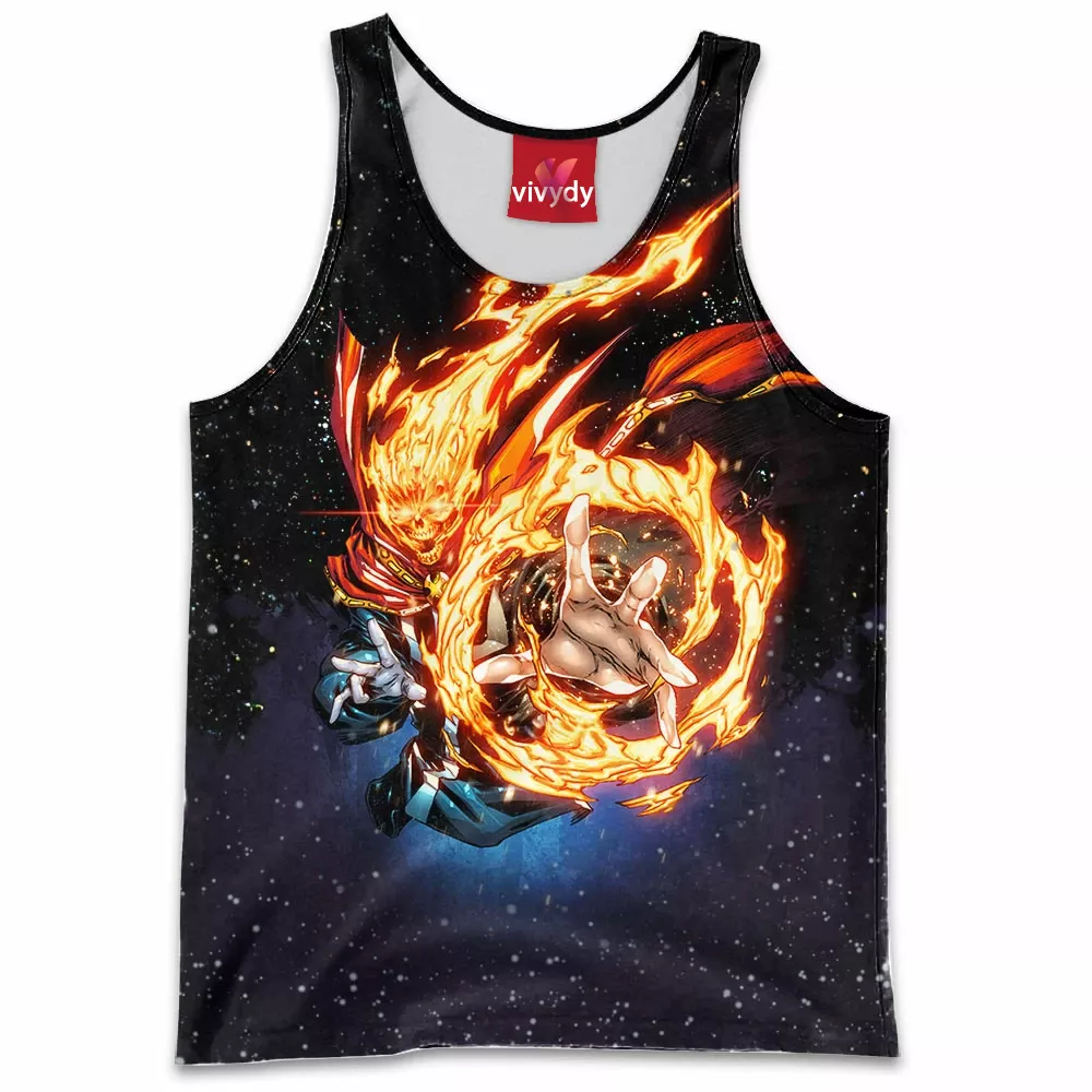 Doctor Stranger x Ghost Rider Tank Top