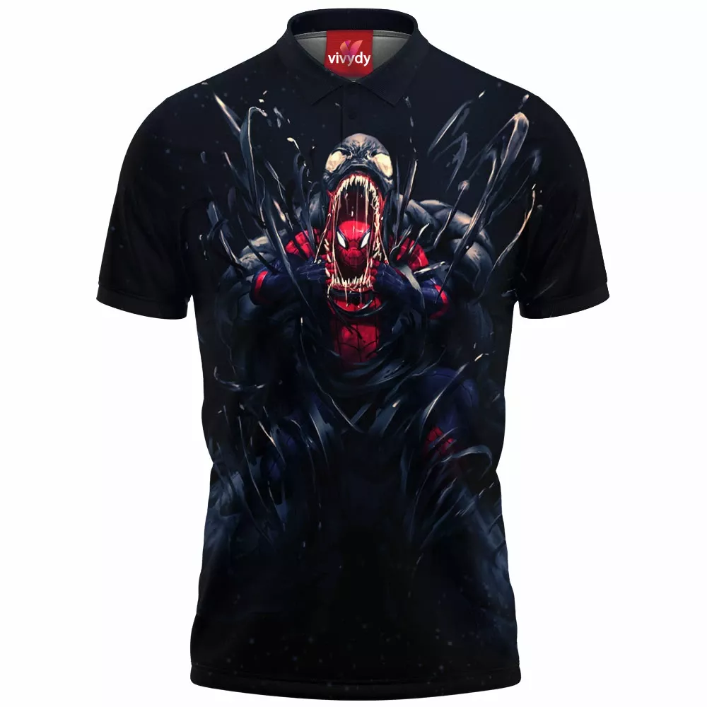 Venom x Spider-man Polo Shirt