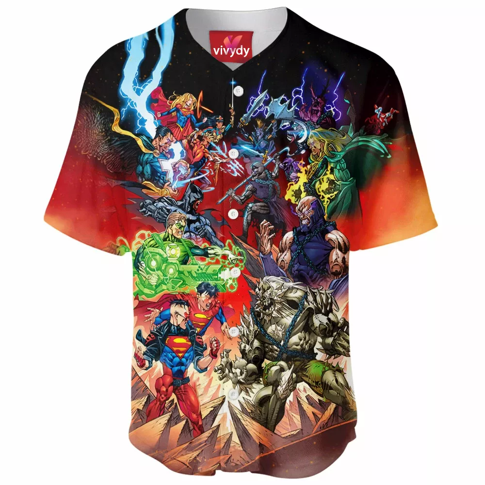 Comic War Zone Baseball Jersey