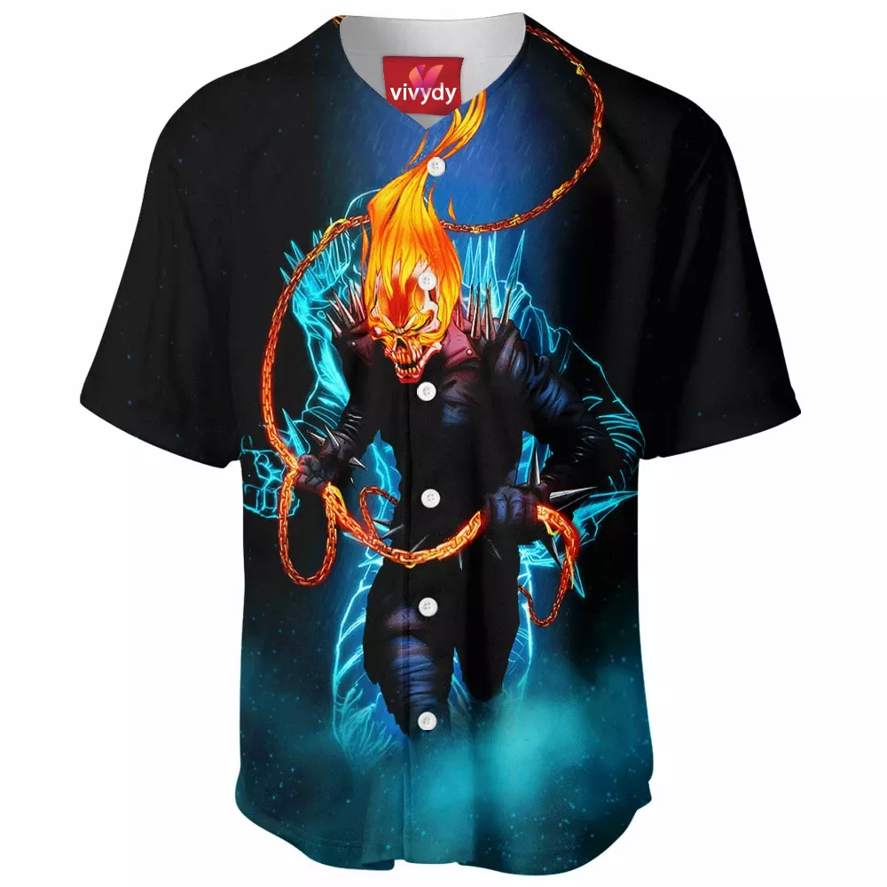 Ghost Rider Baseball Jersey