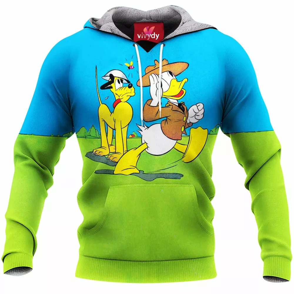 Pluto Donald Duck Hoodie