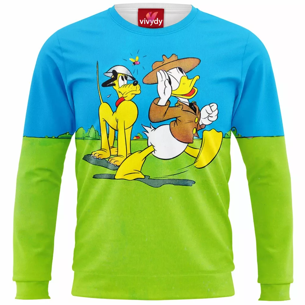 Pluto Donald Duck Sweatshirt