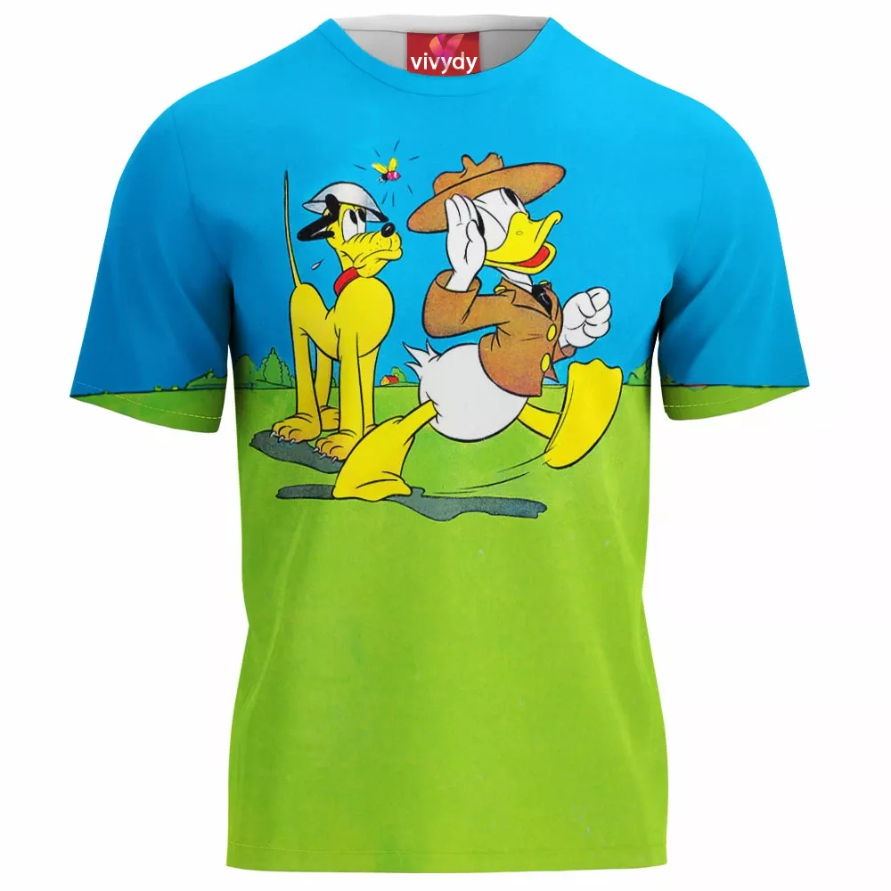 Pluto Donald Duck T-Shirt