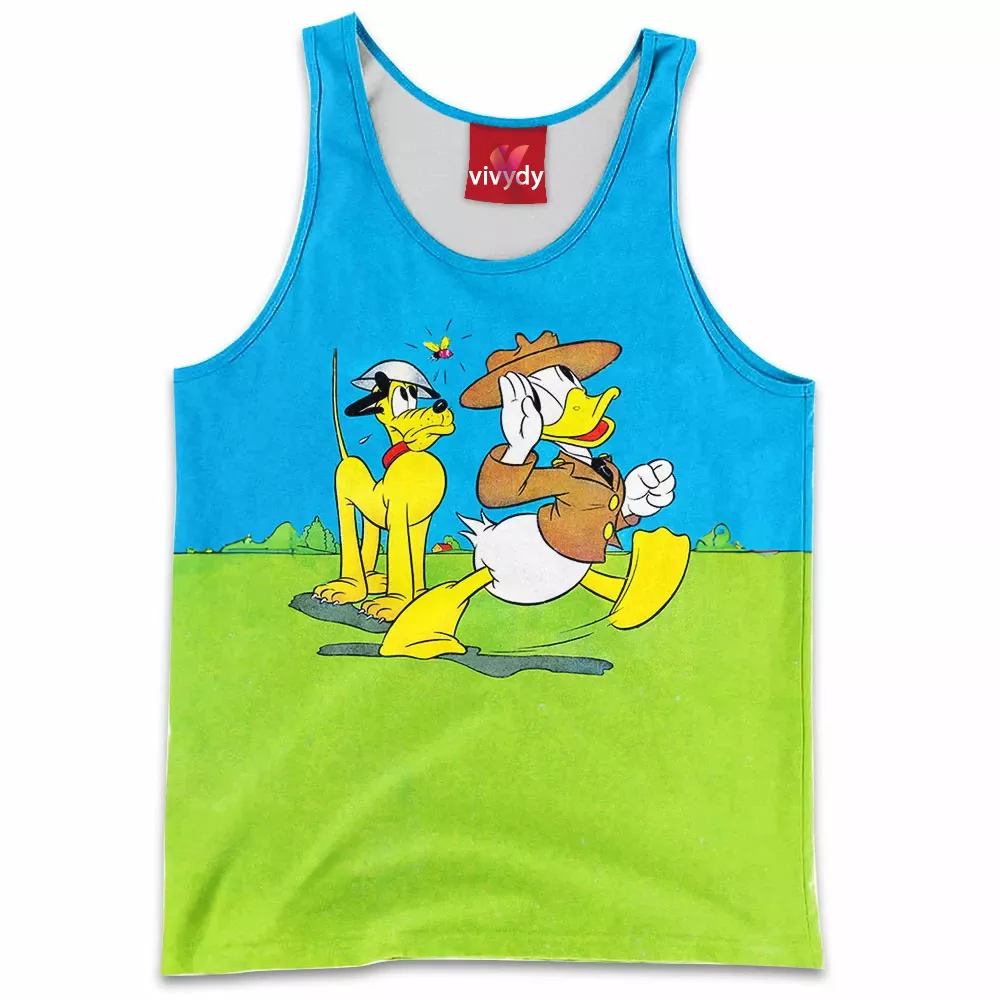 Pluto Donald Duck Tank Top