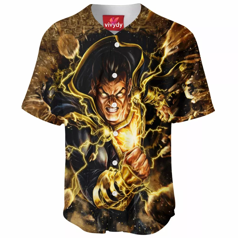 Black Adam Baseball Jersey