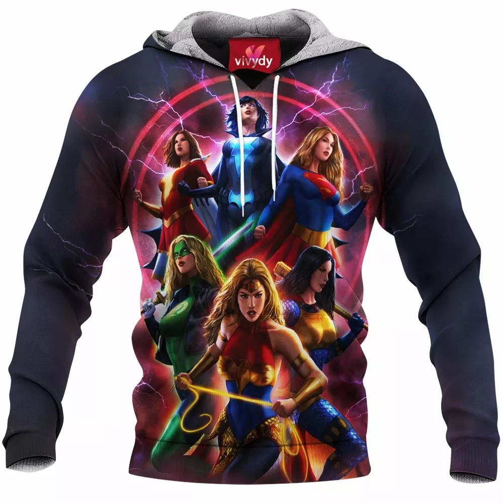 Comic Woman Heros Hoodie