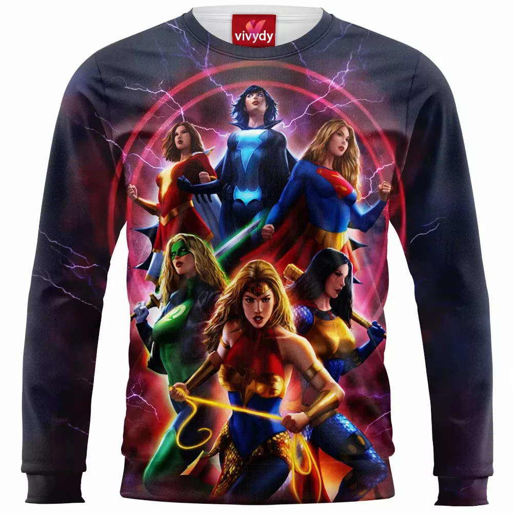 Comic Woman Heros Sweatshirt