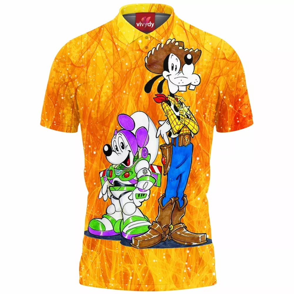 Toy Story x Animated Polo Shirt