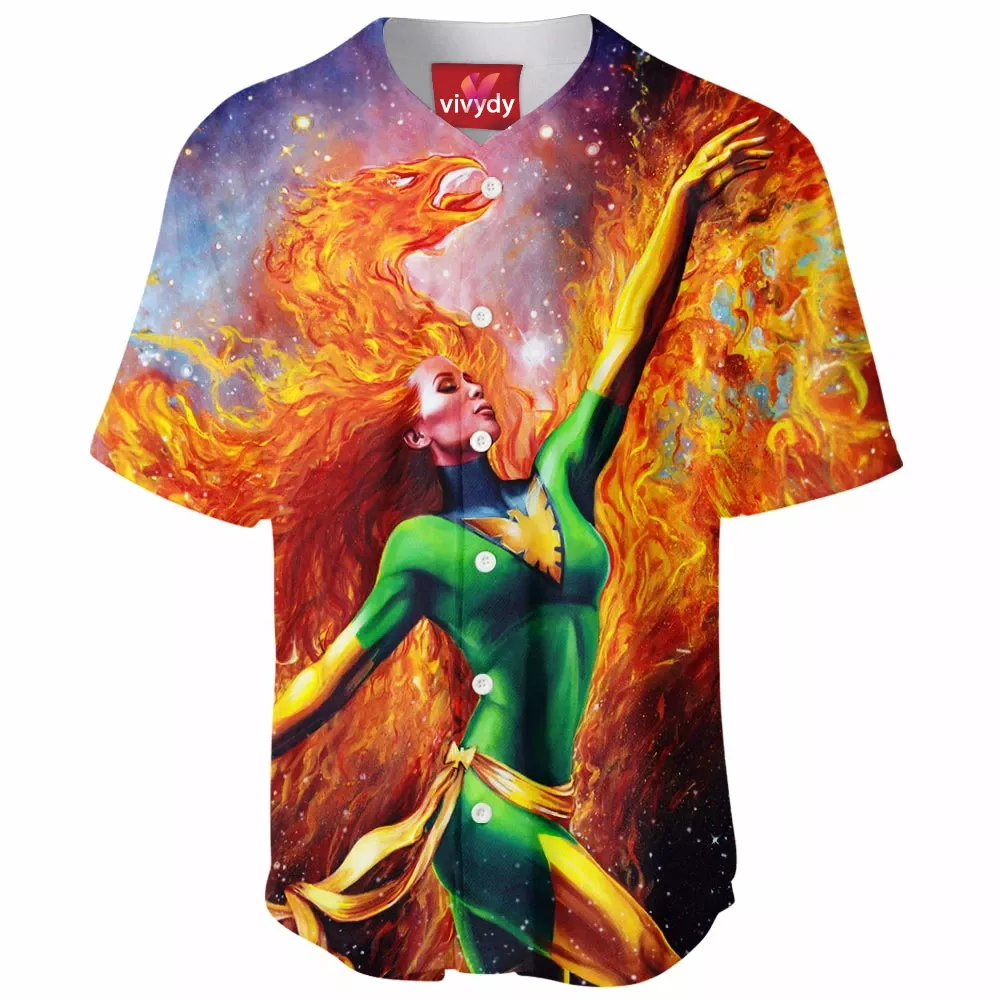 Jean Grey Baseball Jersey