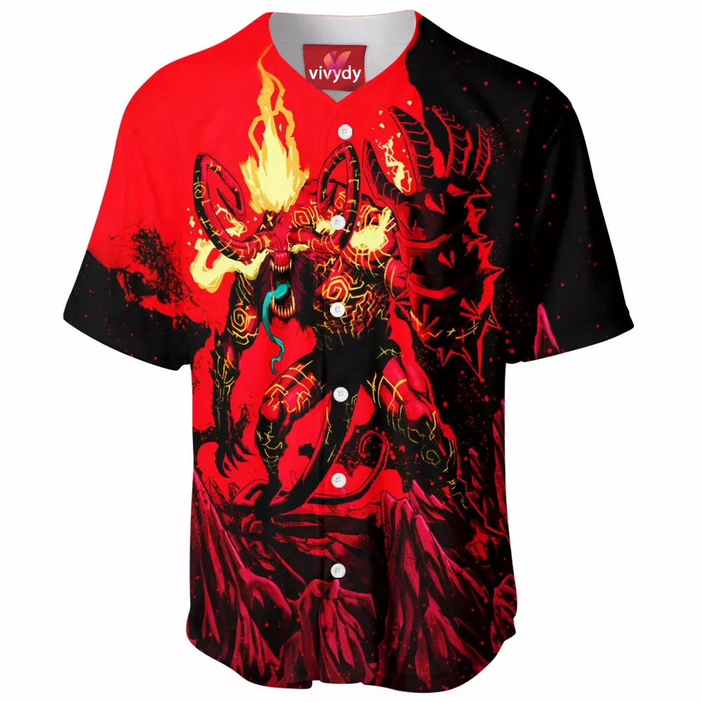 Hellboy x Venom Baseball Jersey