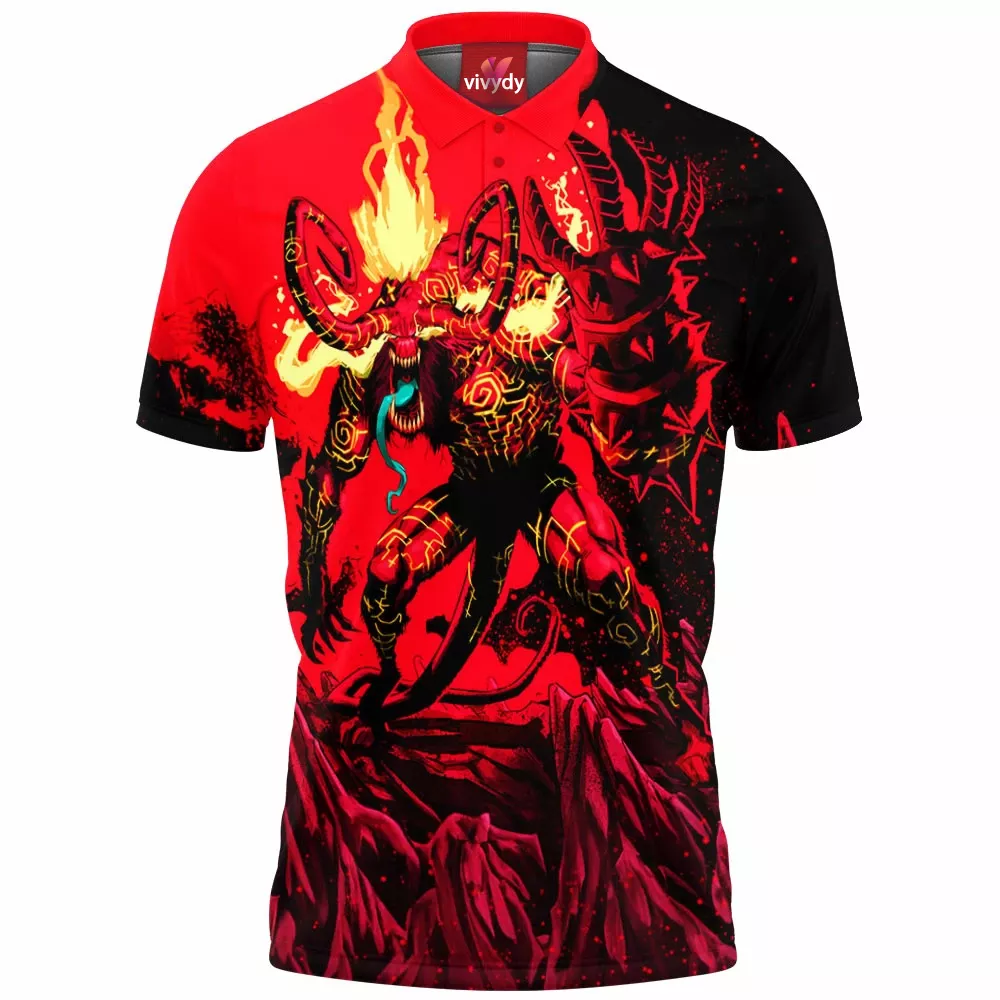 Hellboy x Venom Polo Shirt