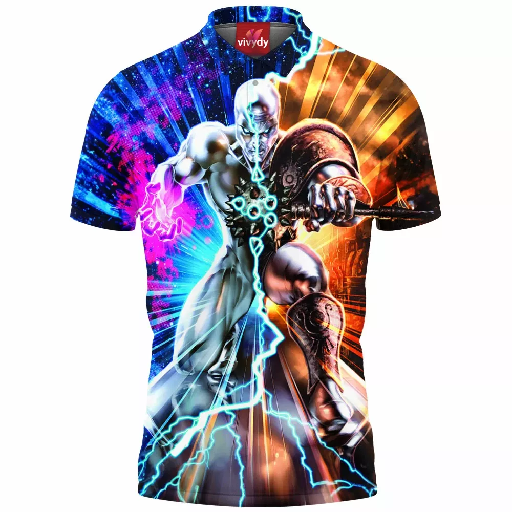 Silver Surfer Polo Shirt