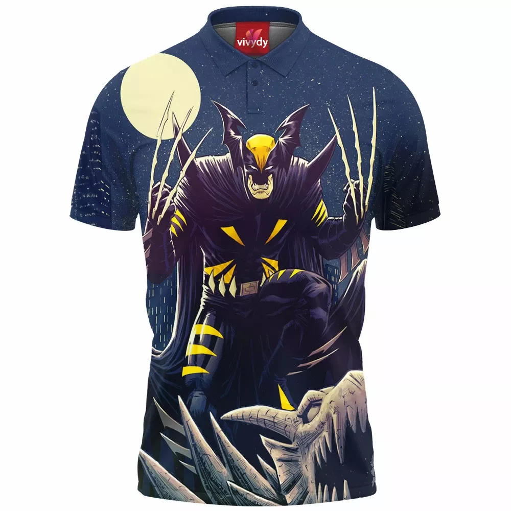 Wolverine x Batman Polo Shirt