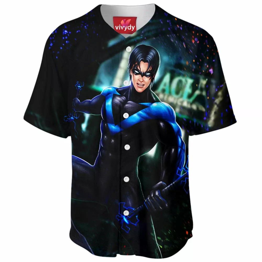 Nightwing Baseball Jersey