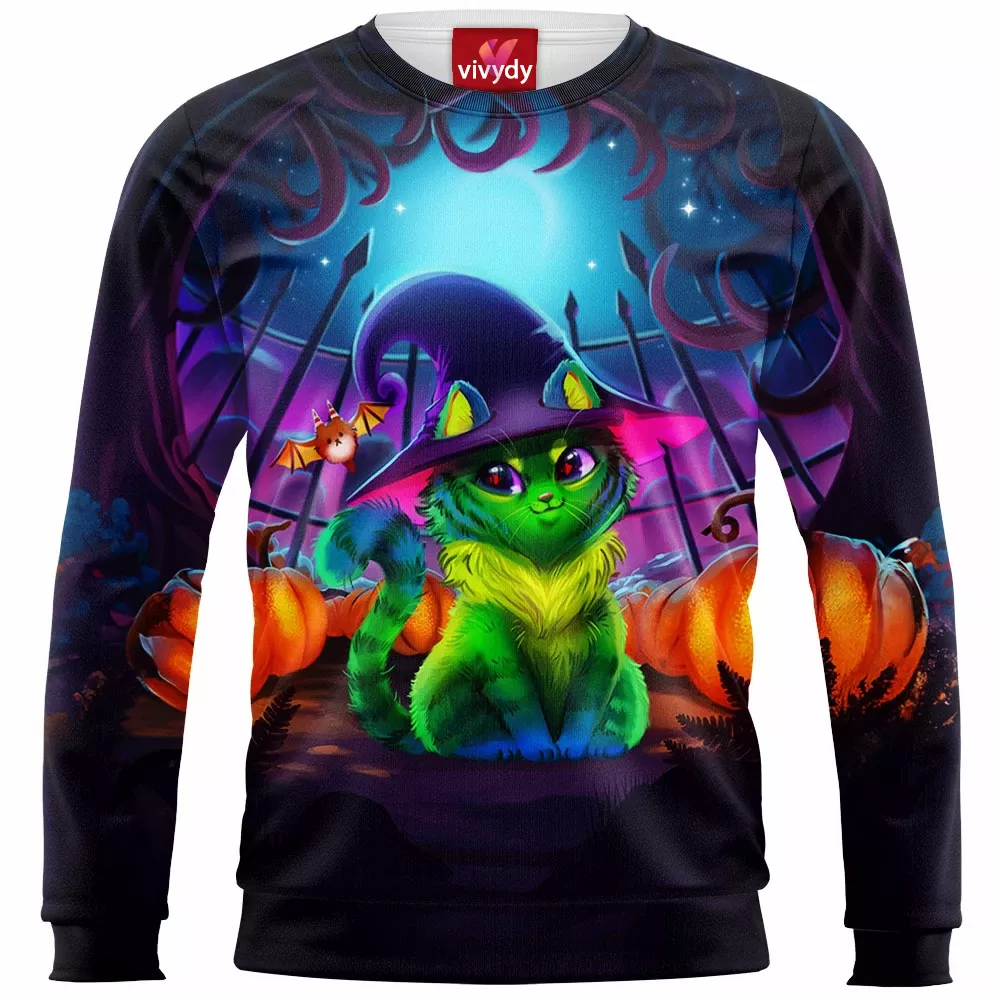 Halloween Kitty Sweatshirt