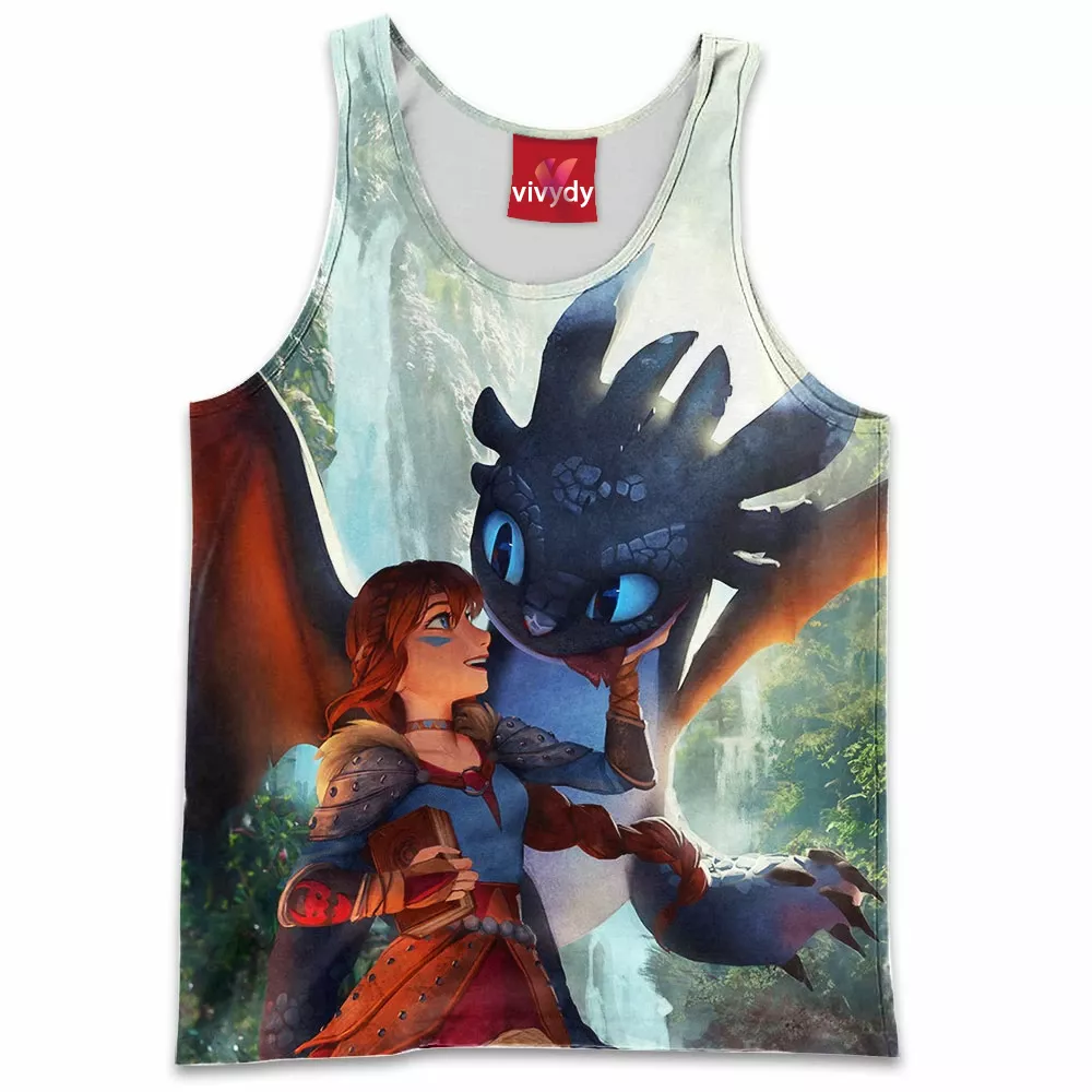 Zephyr And Dart Dragon Tank Top