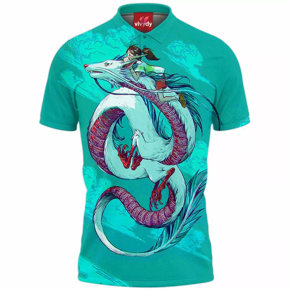 Sketch Spirited Away Polo Shirt