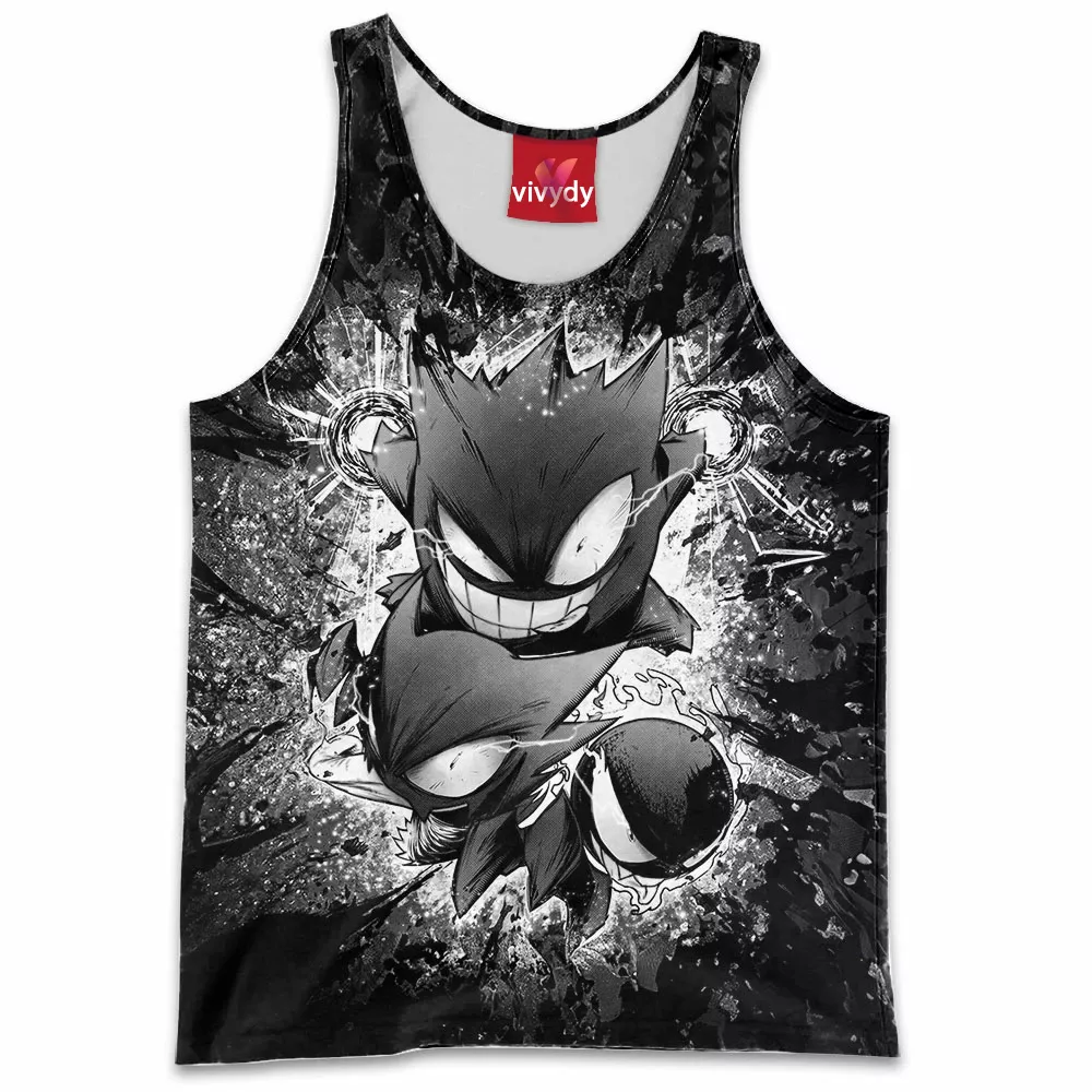 Gastly Haunter Gengar Tank Top