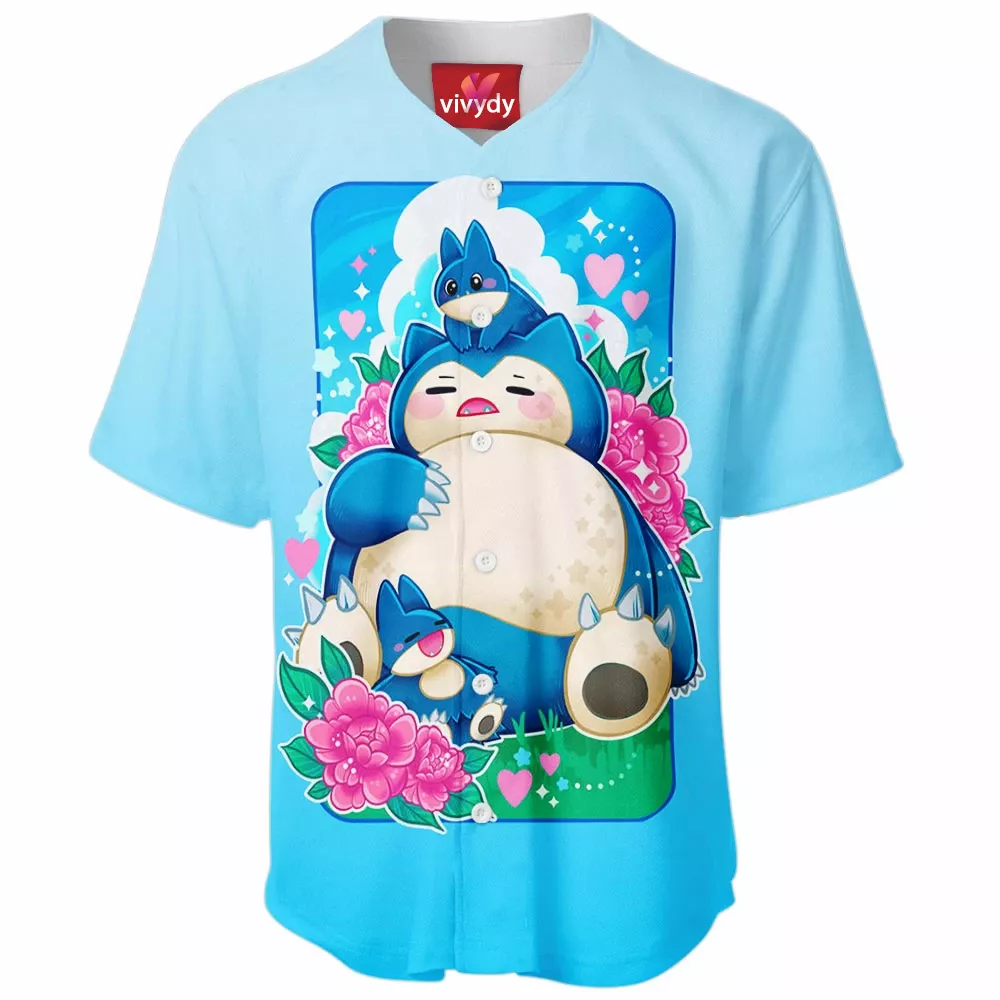 Snorlax Baseball Jersey